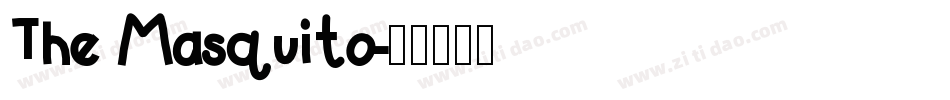The Masquito字体转换